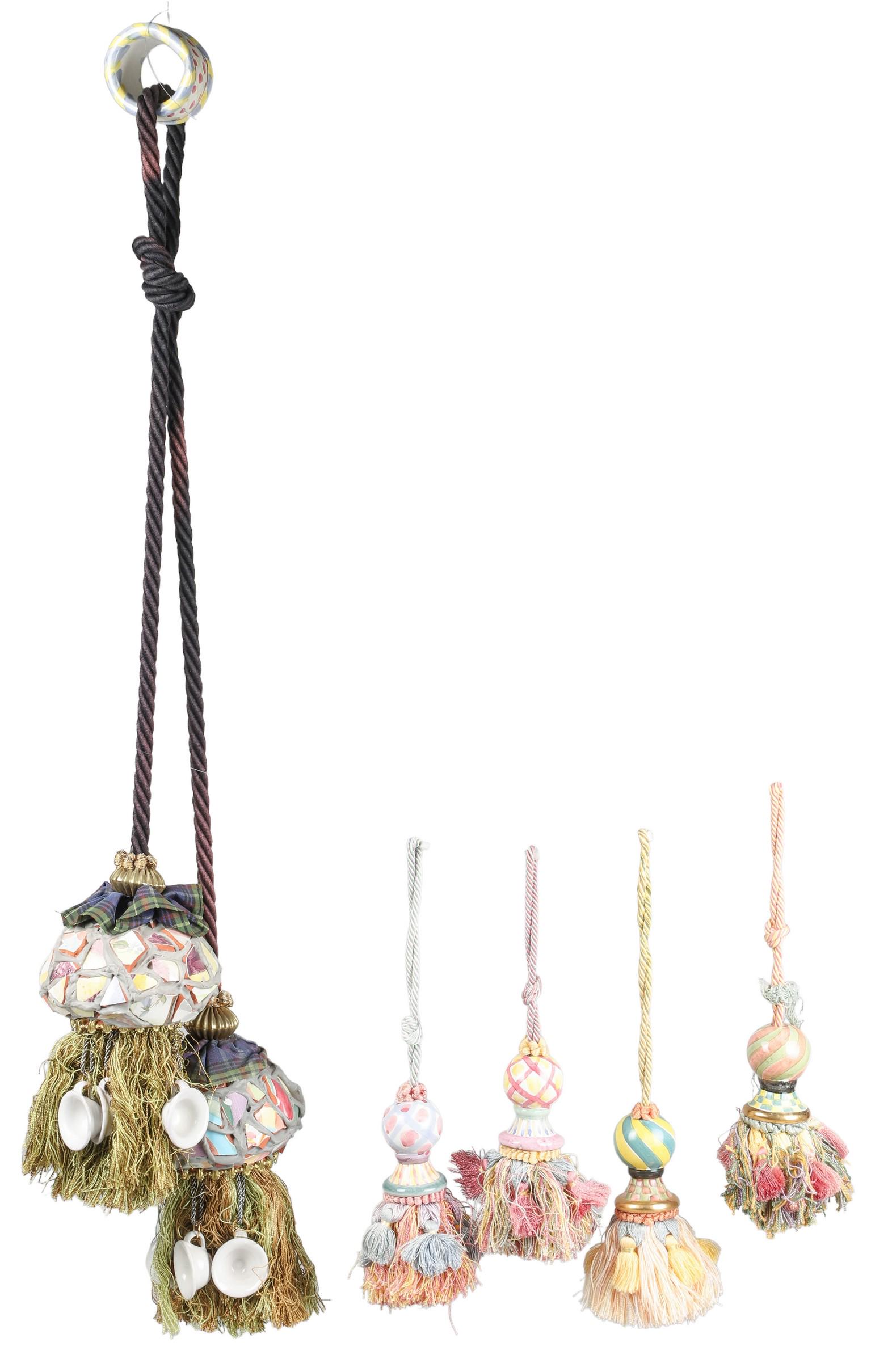 Mackenzie Childs Putty Jug Tassel Group (1 of 6)