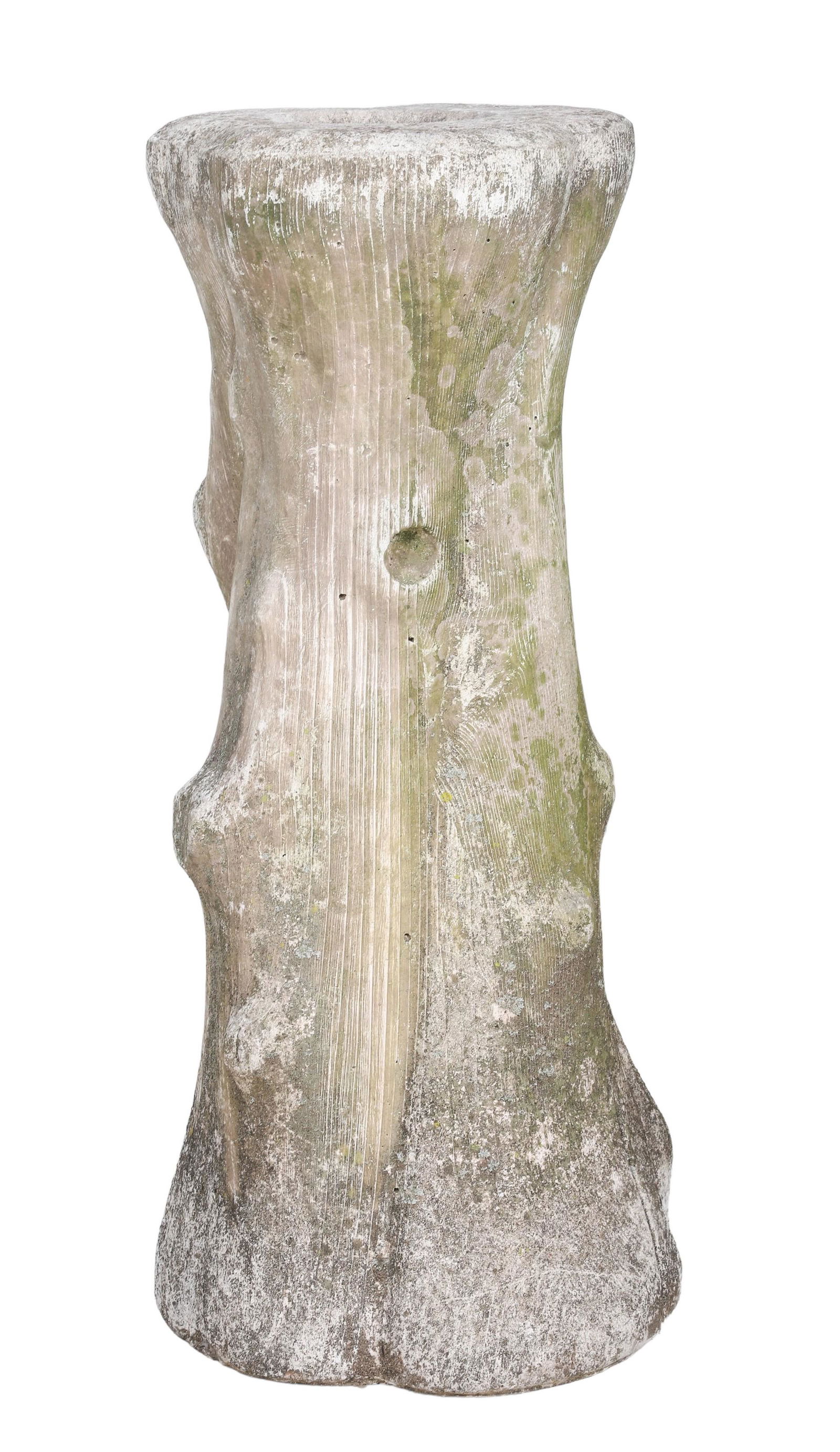 Tree Trunk form garden pedestal (1 of 2)
