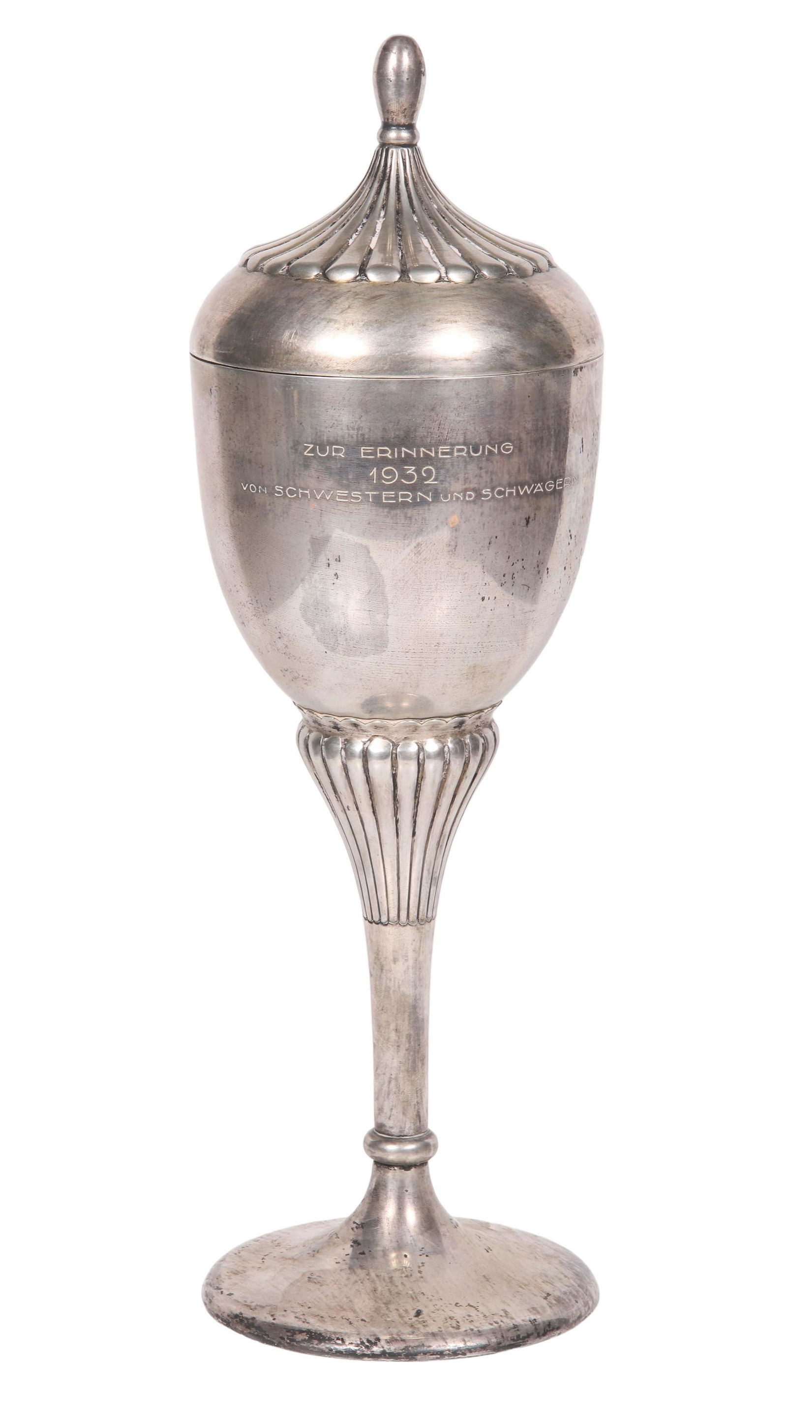 1932 German Silver Covered Urn (1 of 4)