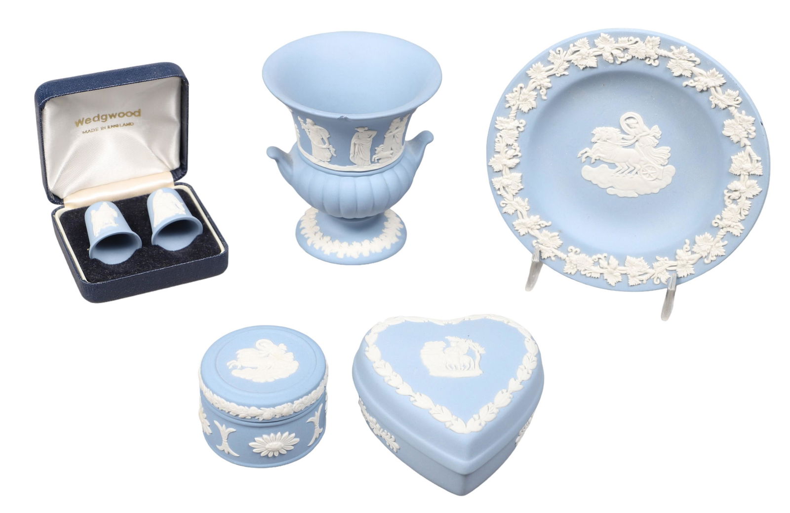 (6) Pcs Wedgwood Jasperware (1 of 8)