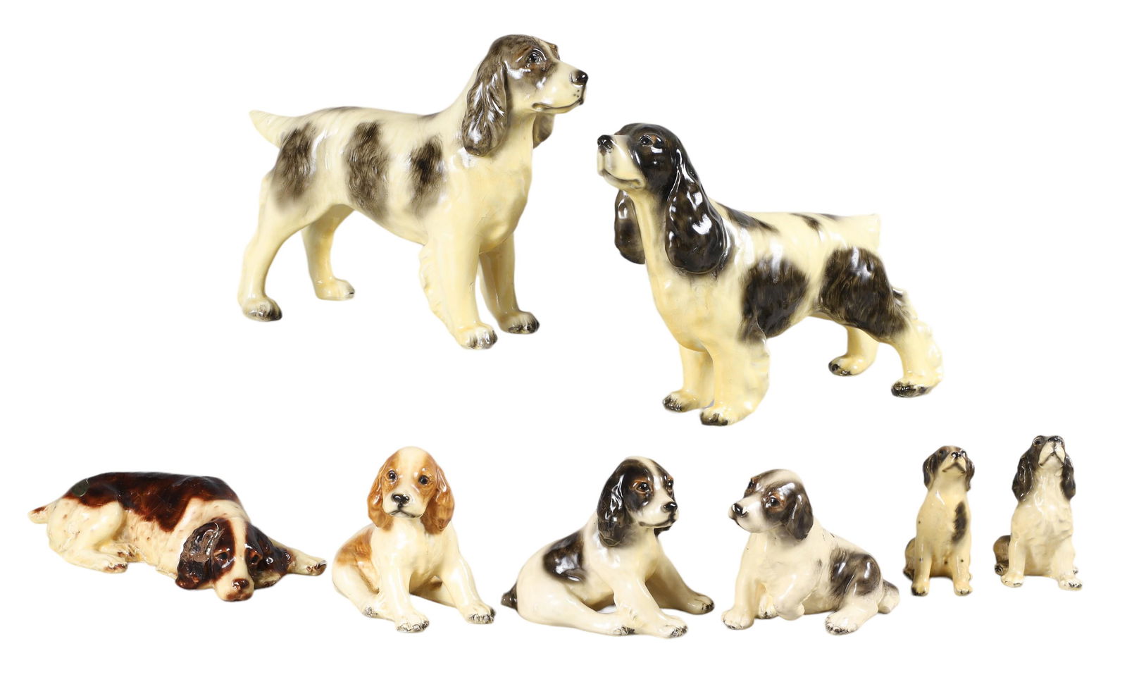 (8) Mortens Studio Ceramic Dog Figures (1 of 8)