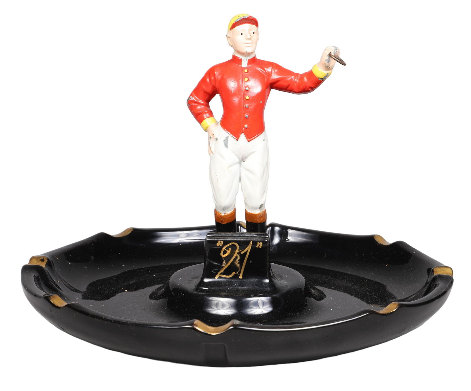 Hall NYC Club 21 Jockey Advertising Ashtray (1 of 16)