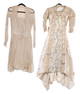 (2) Late 19th C Dresses