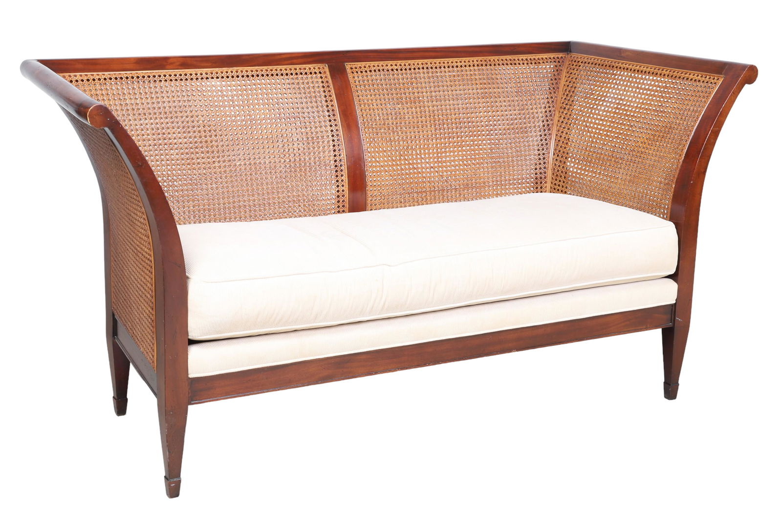 Baker Milling Road caned settee (1 of 7)