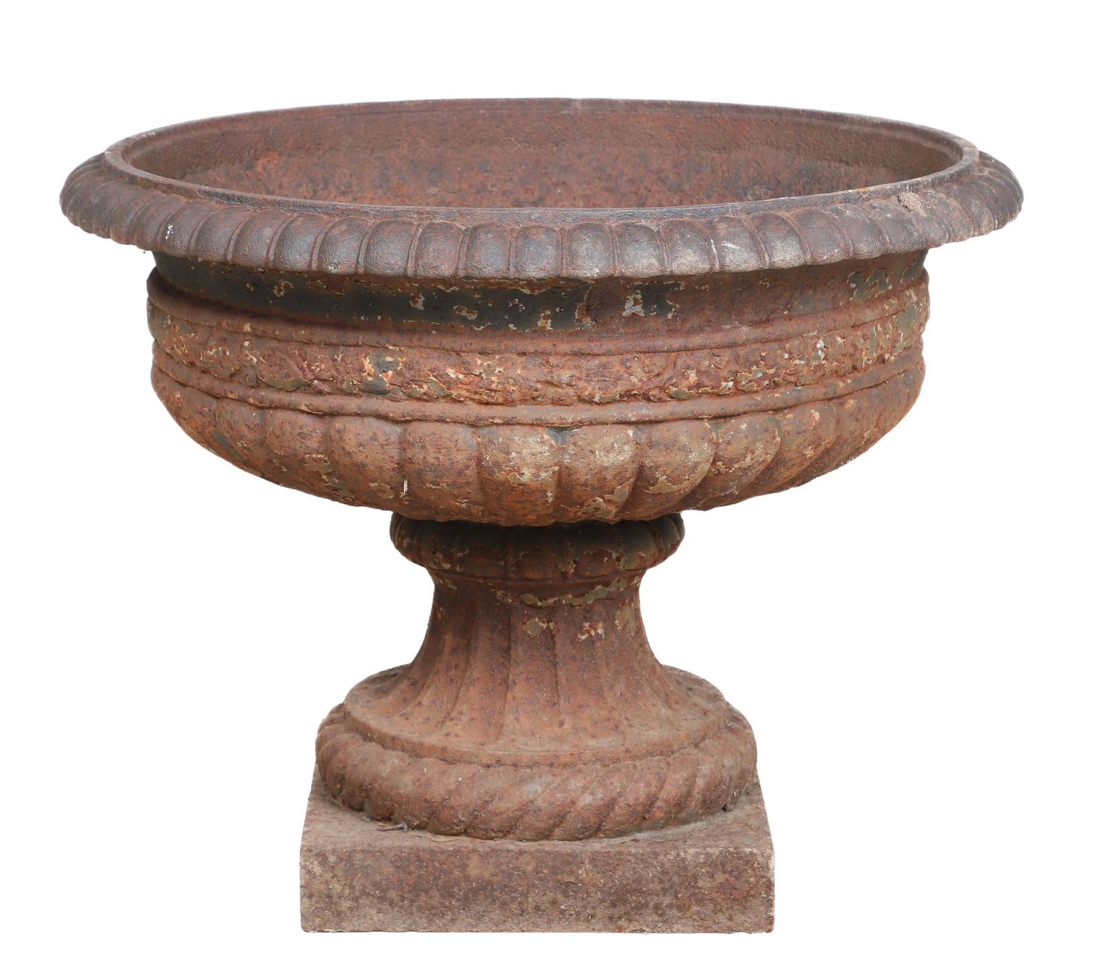Iron urn form planter (1 of 3)