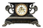 Ansonia "Belgium" Iron Mantle Clock