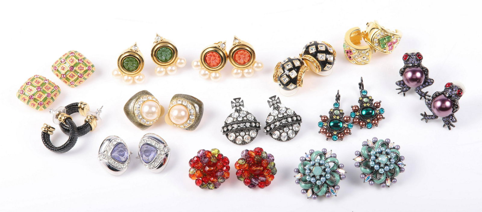 (13) Pairs Joan Rivers Earrings (1 of 7)