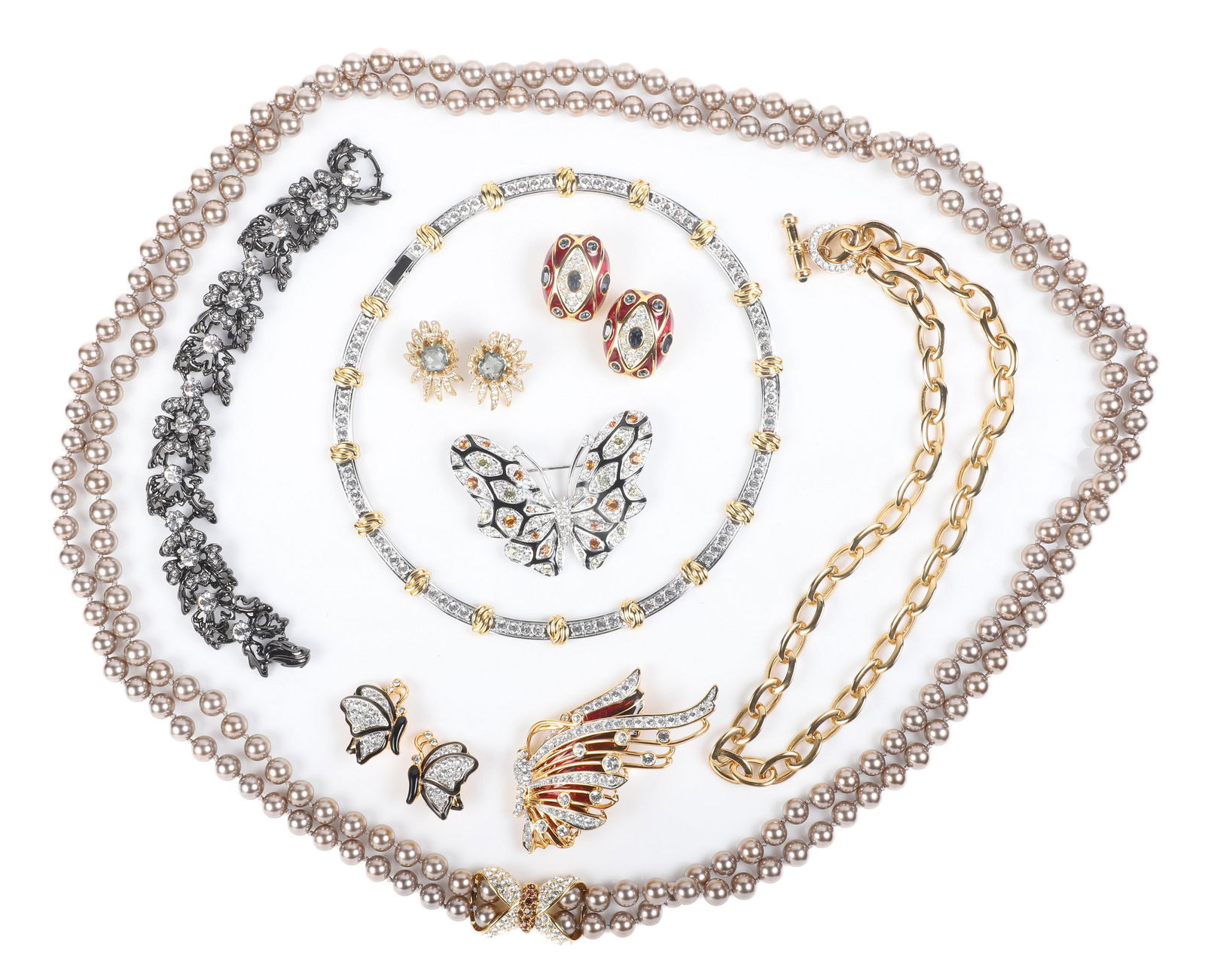 Nolan Miller Costume Jewelry Grouping (1 of 4)