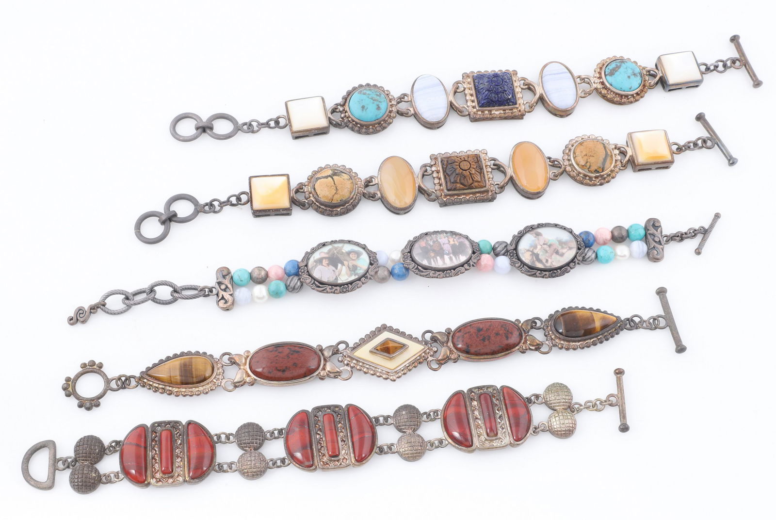 (5) Sterling Bracelets (1 of 3)