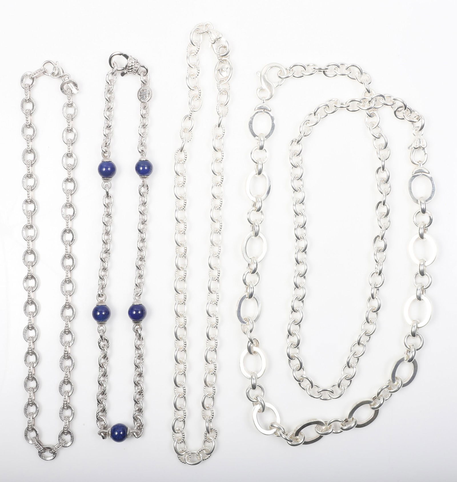 (4) Judith Ripka Sterling Necklaces (1 of 4)