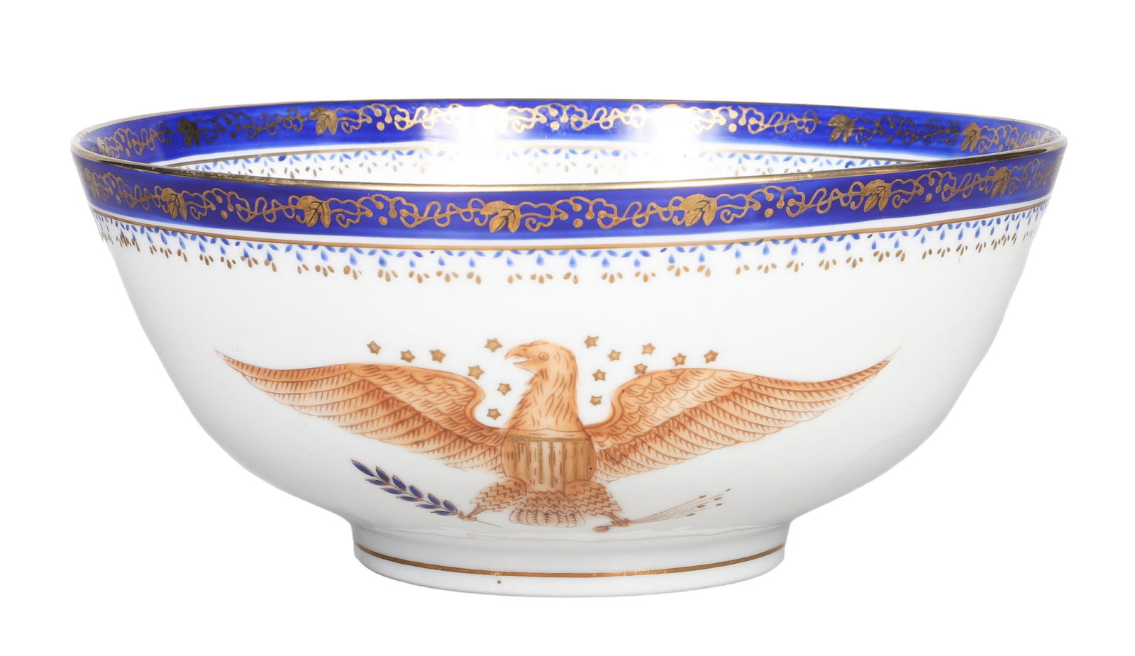 Chinese Export Style American Eagle Bowl (1 of 4)