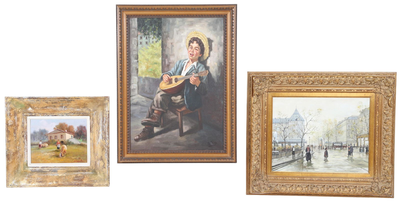 (3) Framed Paintings (1 of 7)