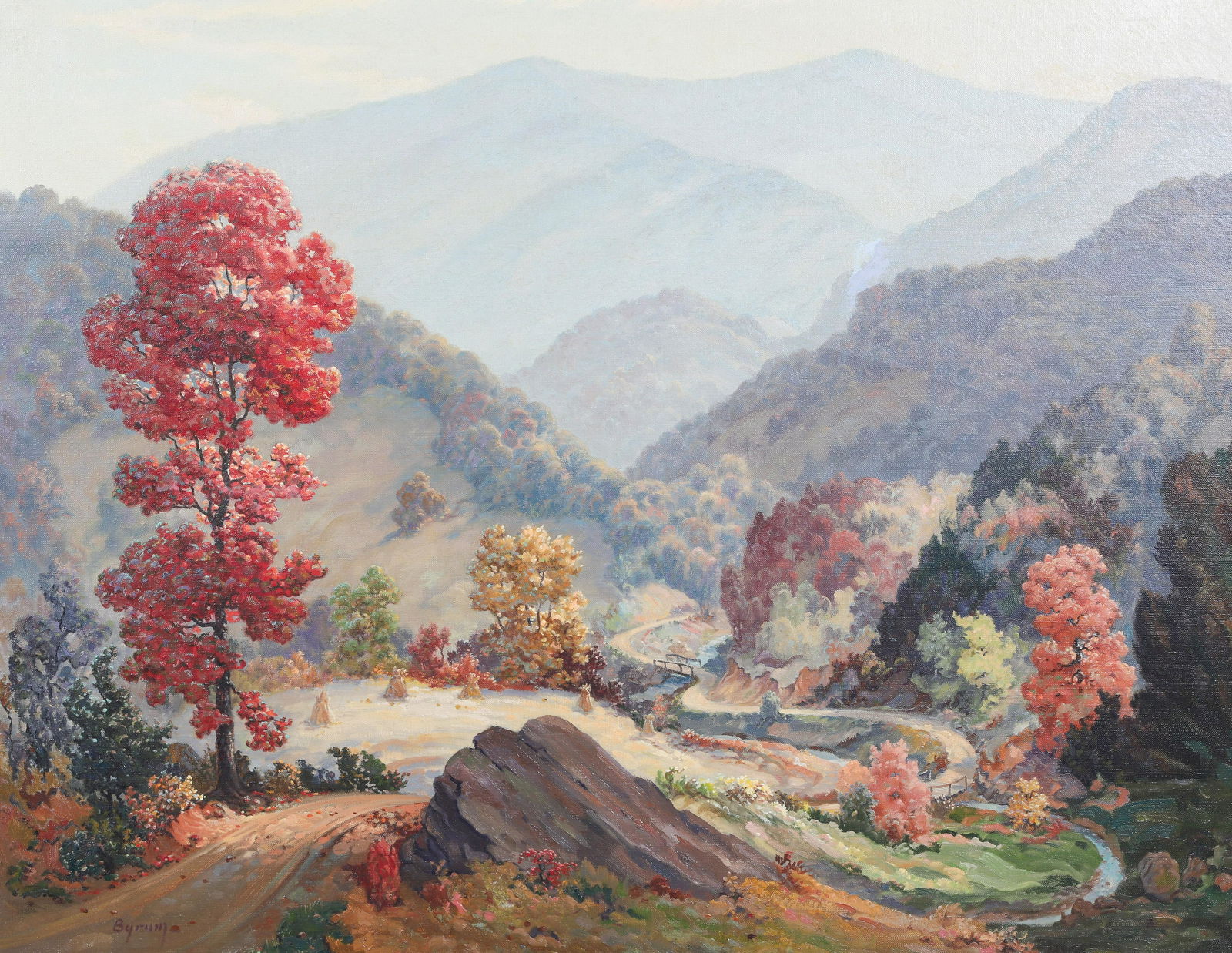 Ruthven Byrum Smoky Mountains Landscape Apr 11, 2023 William Bunch
