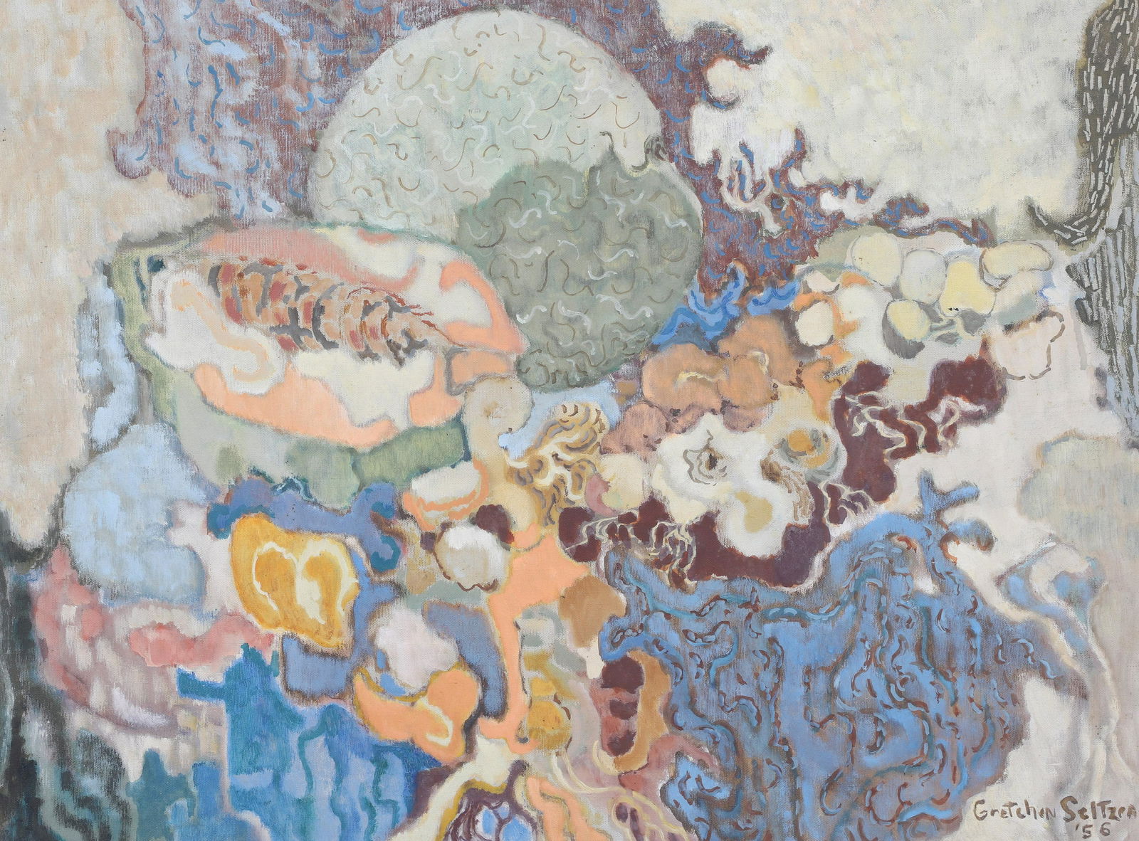 Gretchen Seltzer Abstract Painting (1 of 4)