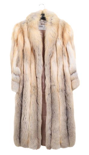 Diane Furs Full Length Fox Fur Coat