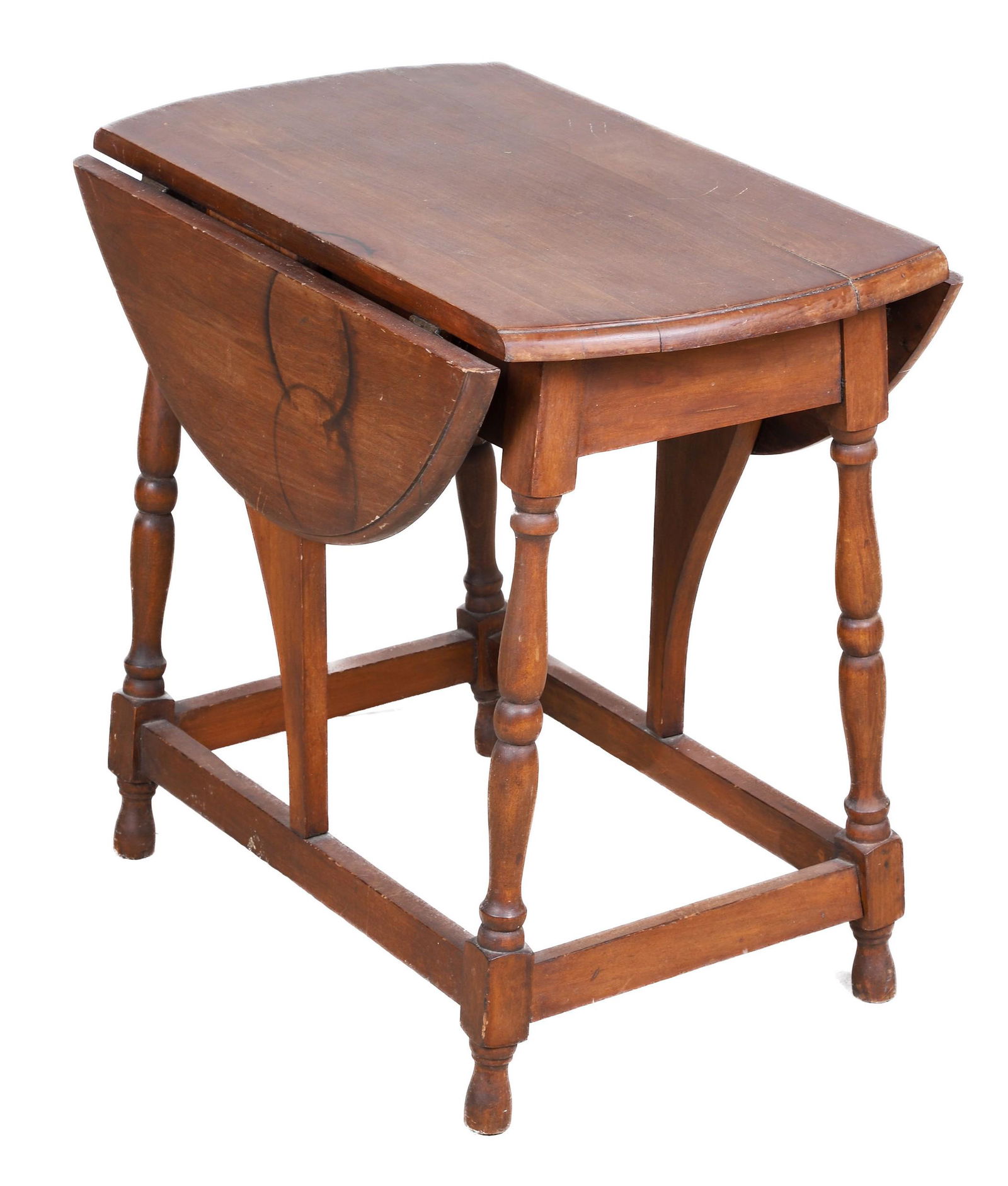 William and Mary style drop leaf side table (1 of 3)