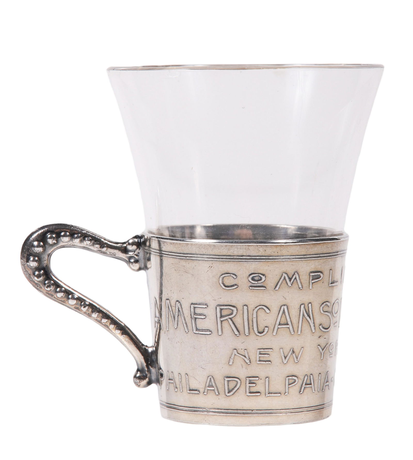 Miniature American Soda Fountain Co Cup (1 of 3)