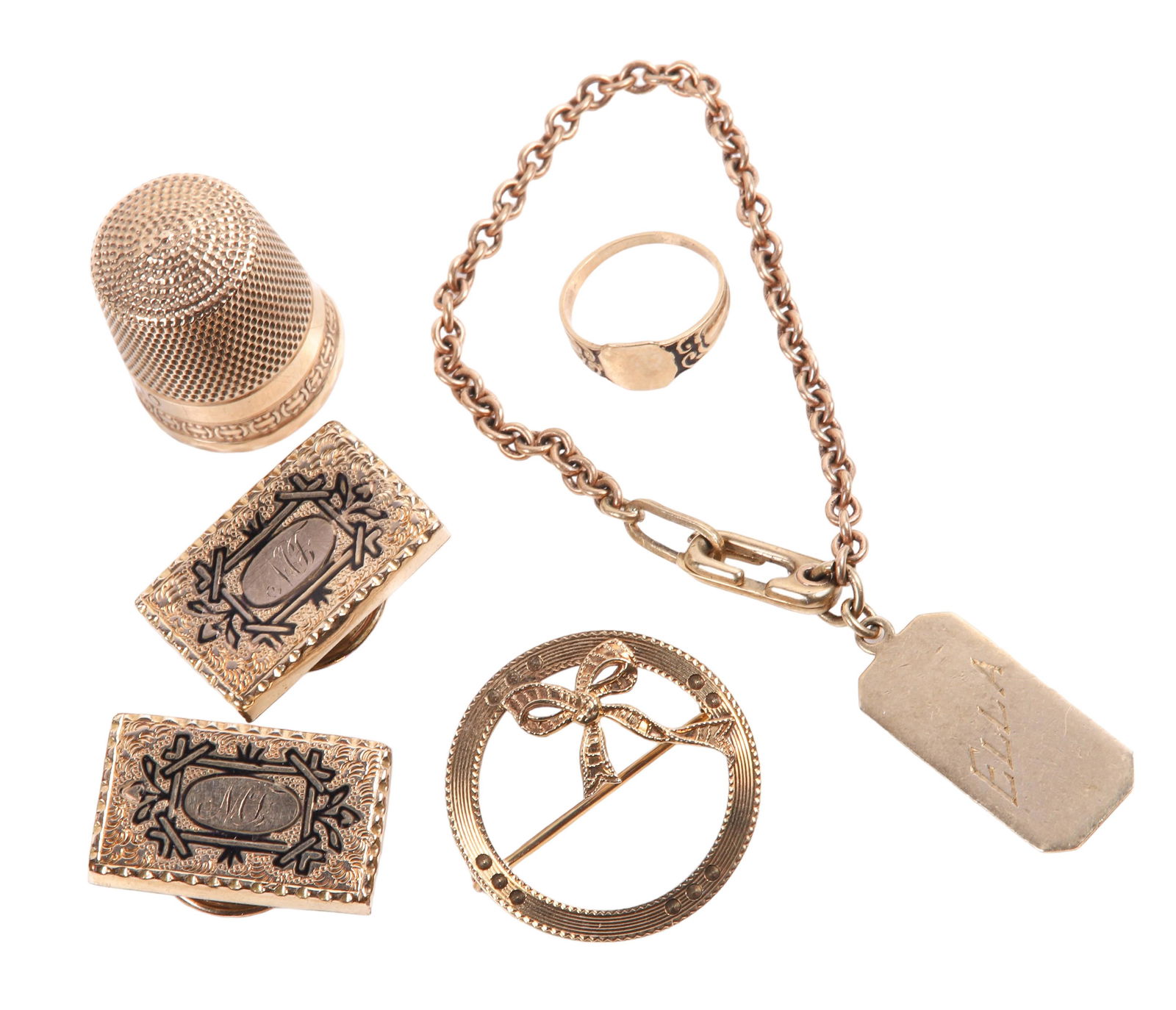 10K Gold and Gold Filled Grouping (1 of 6)