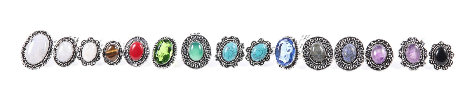 (15) German Silver Rings (1 of 7)