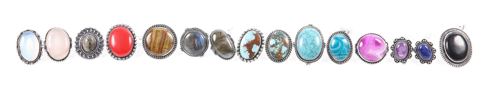 (15) German Silver Rings (1 of 7)