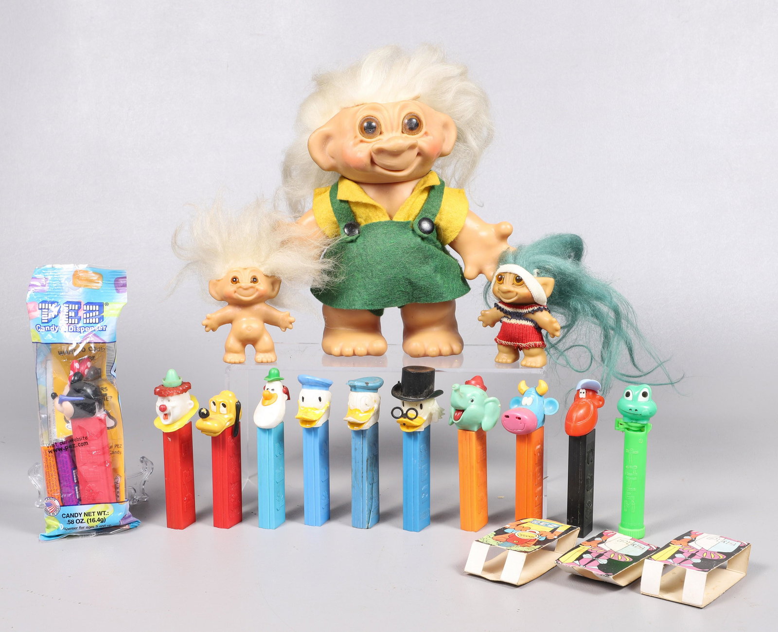 Vintage Pez Dispensers and Troll Dolls (1 of 5)
