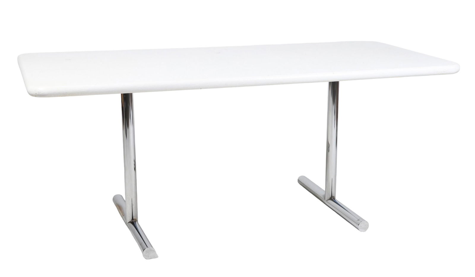 Modern Design chrome dining table (1 of 3)
