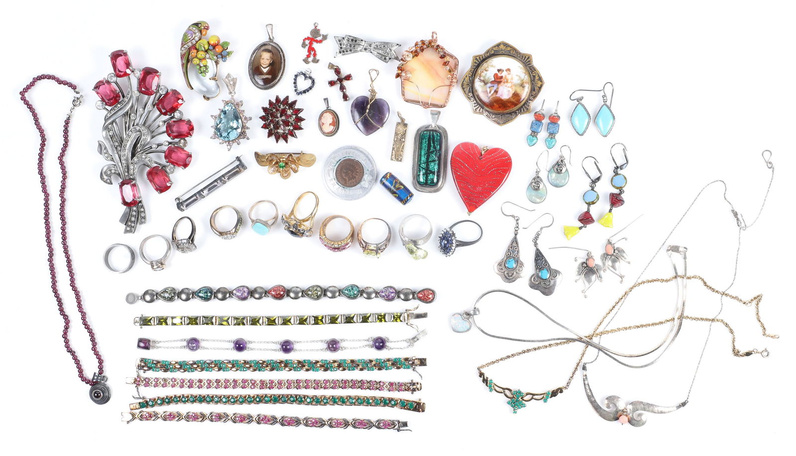 Costume and Designer Costume Jewelry Group (1 of 8)