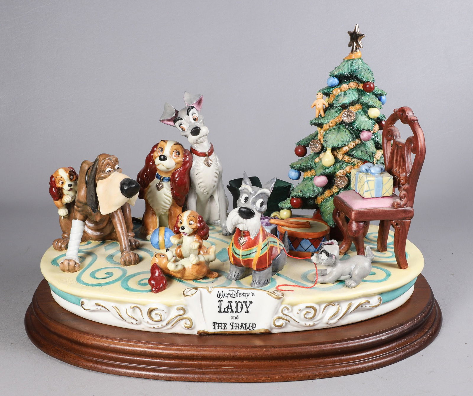 Disney Lady & the Tramp Capodimonte Figure (1 of 10)