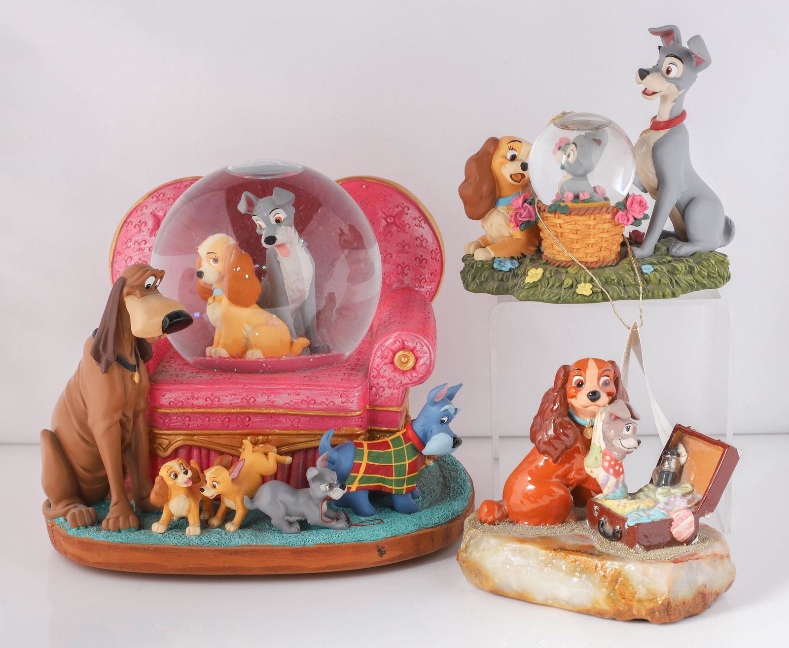 (3) Disney Lady & the Tramp Figures (1 of 13)