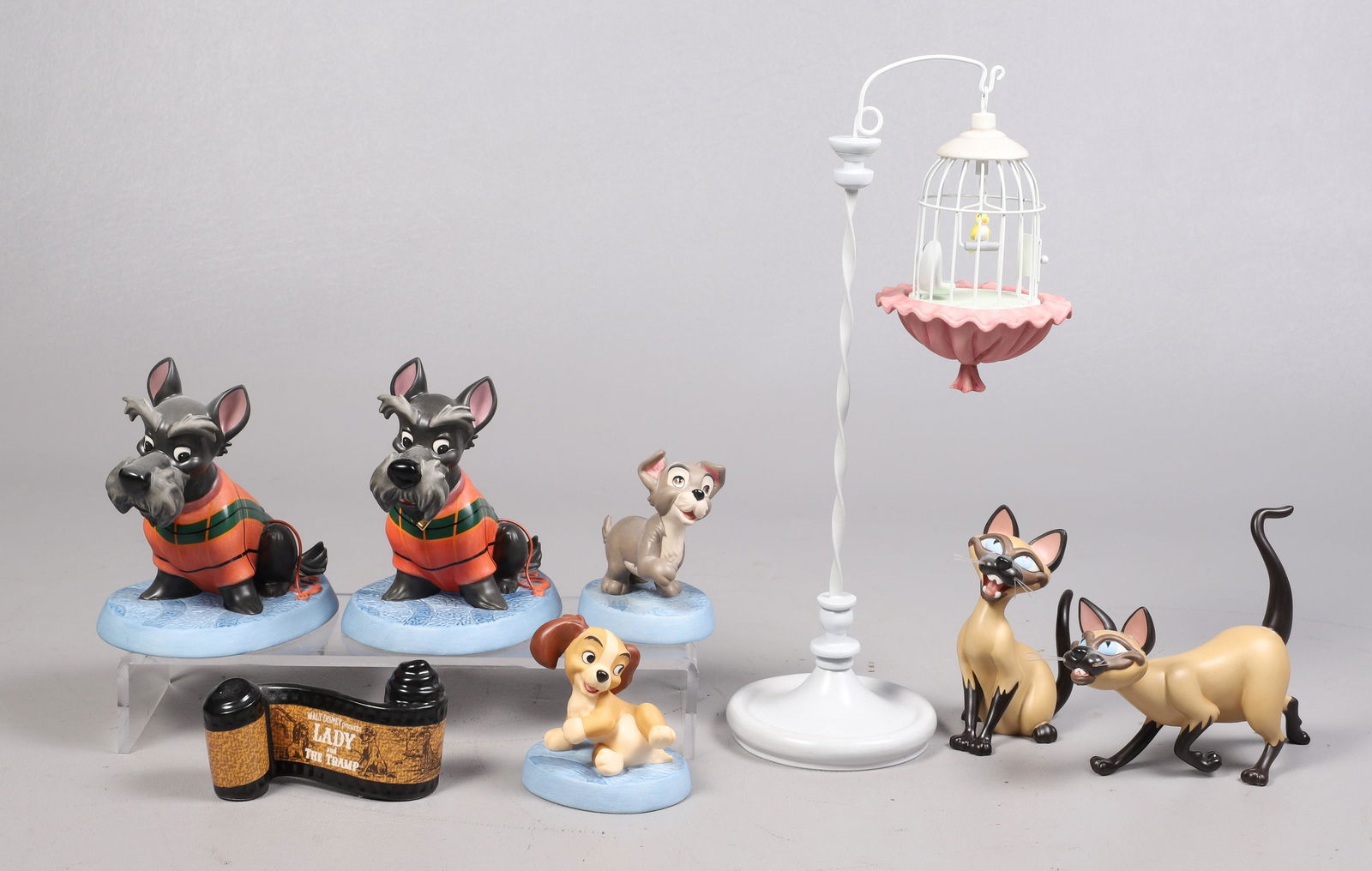 (8) Disney Lady & the Tramp Figures (1 of 8)