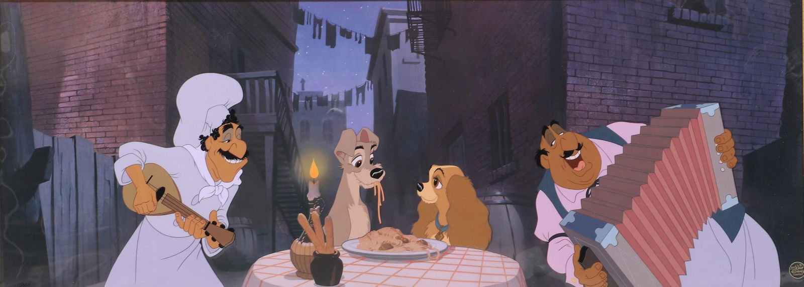 Lady & the Tramp Hand Painted Cel (1 of 4)