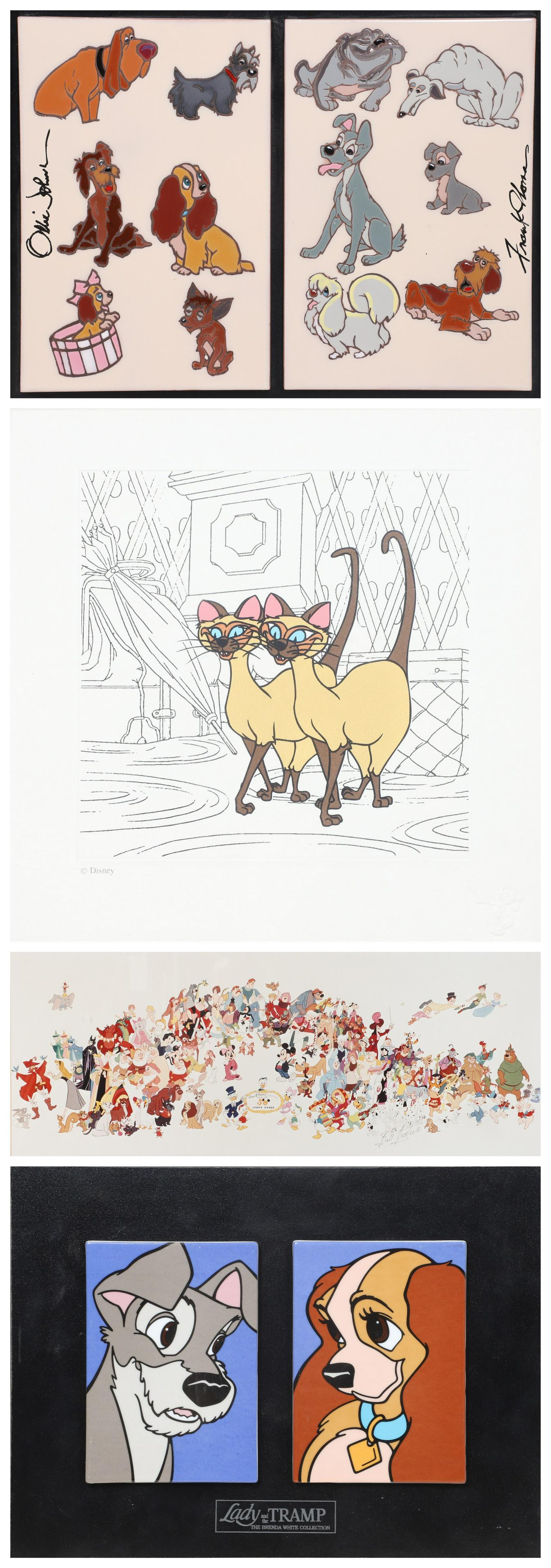 (4) Walt Disney Framed Collectibles (1 of 12)