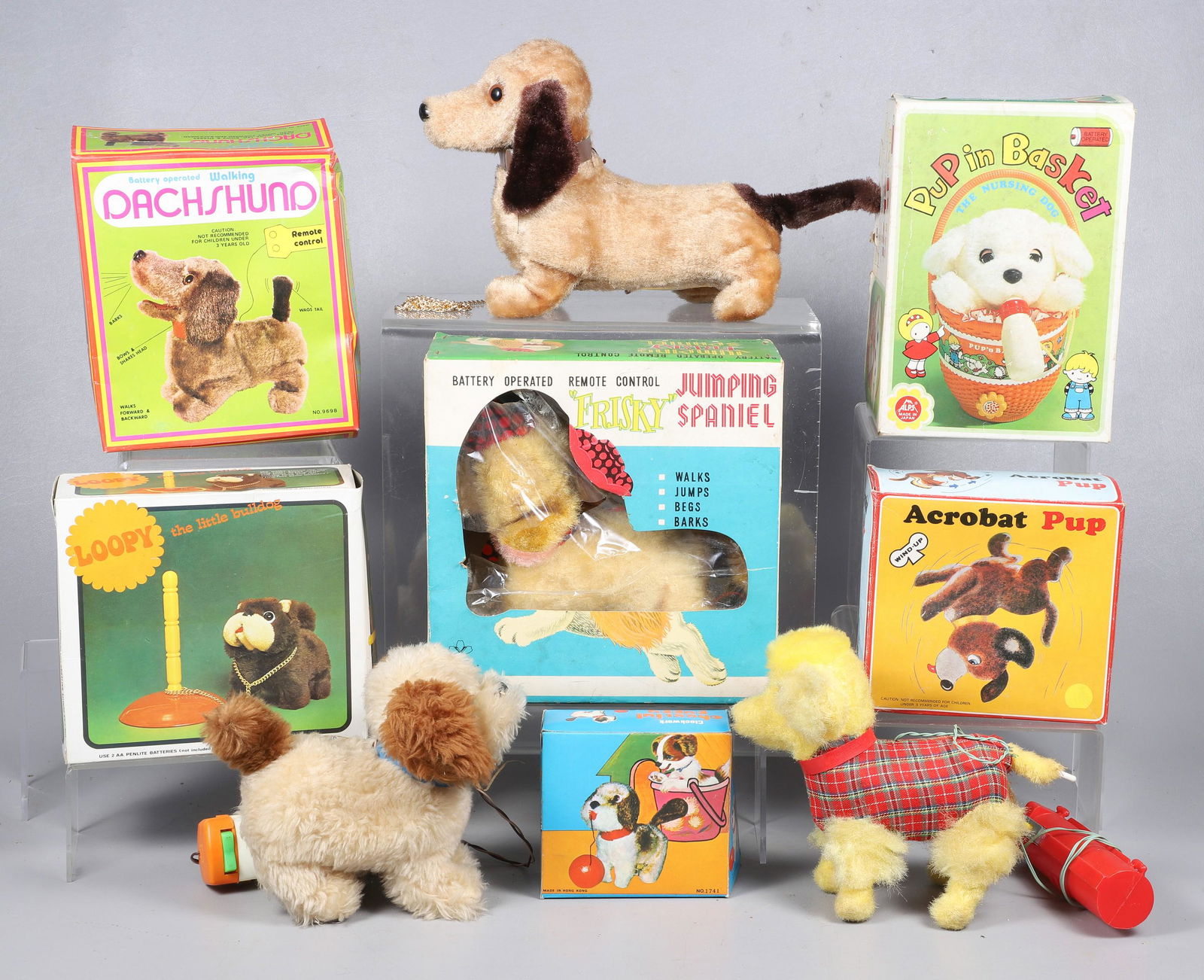 (9) Vintage Dog Themed Toys (1 of 10)