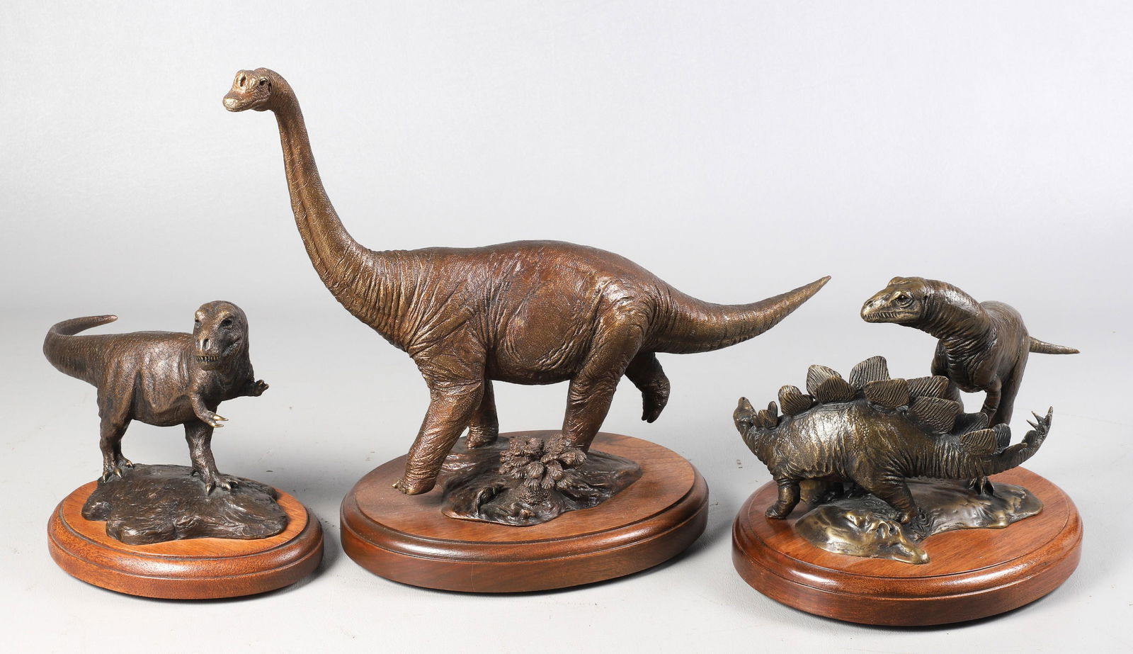 (3) D Tischler Bronze Dinosaur Sculptures (1 of 9)