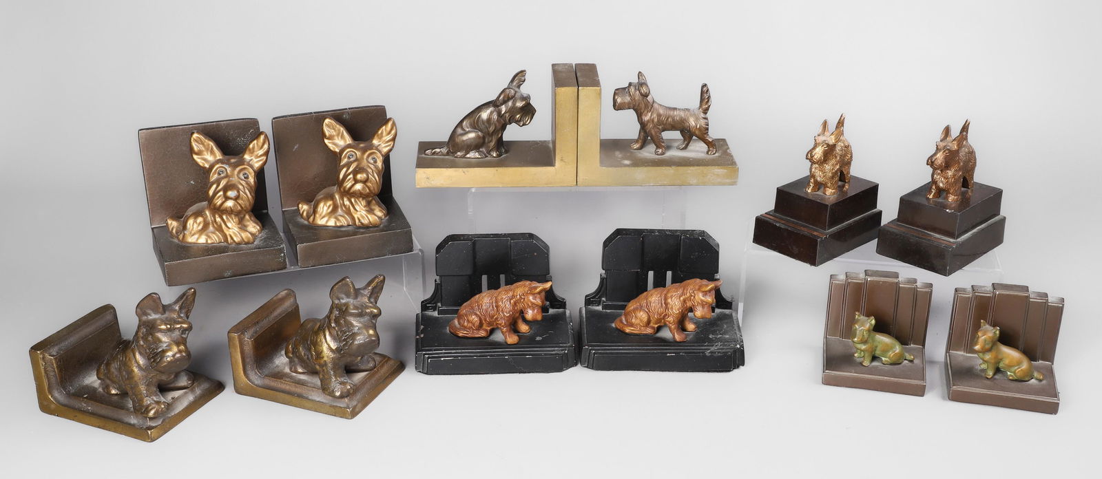 (6) Pair Scottie Bookends (1 of 5)