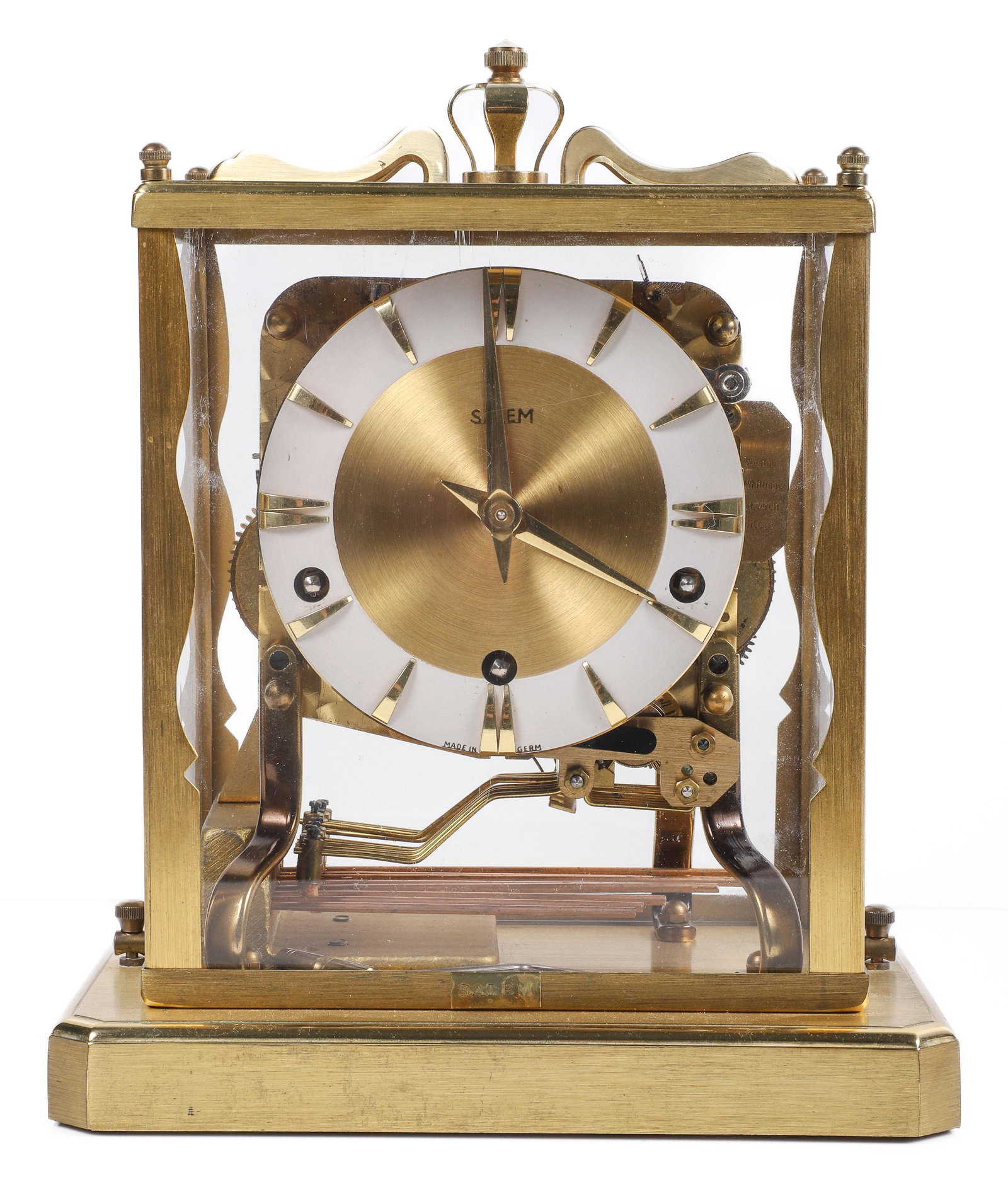 Schatz & Sohne Salem Skeleton Mantel Clock (1 of 9)