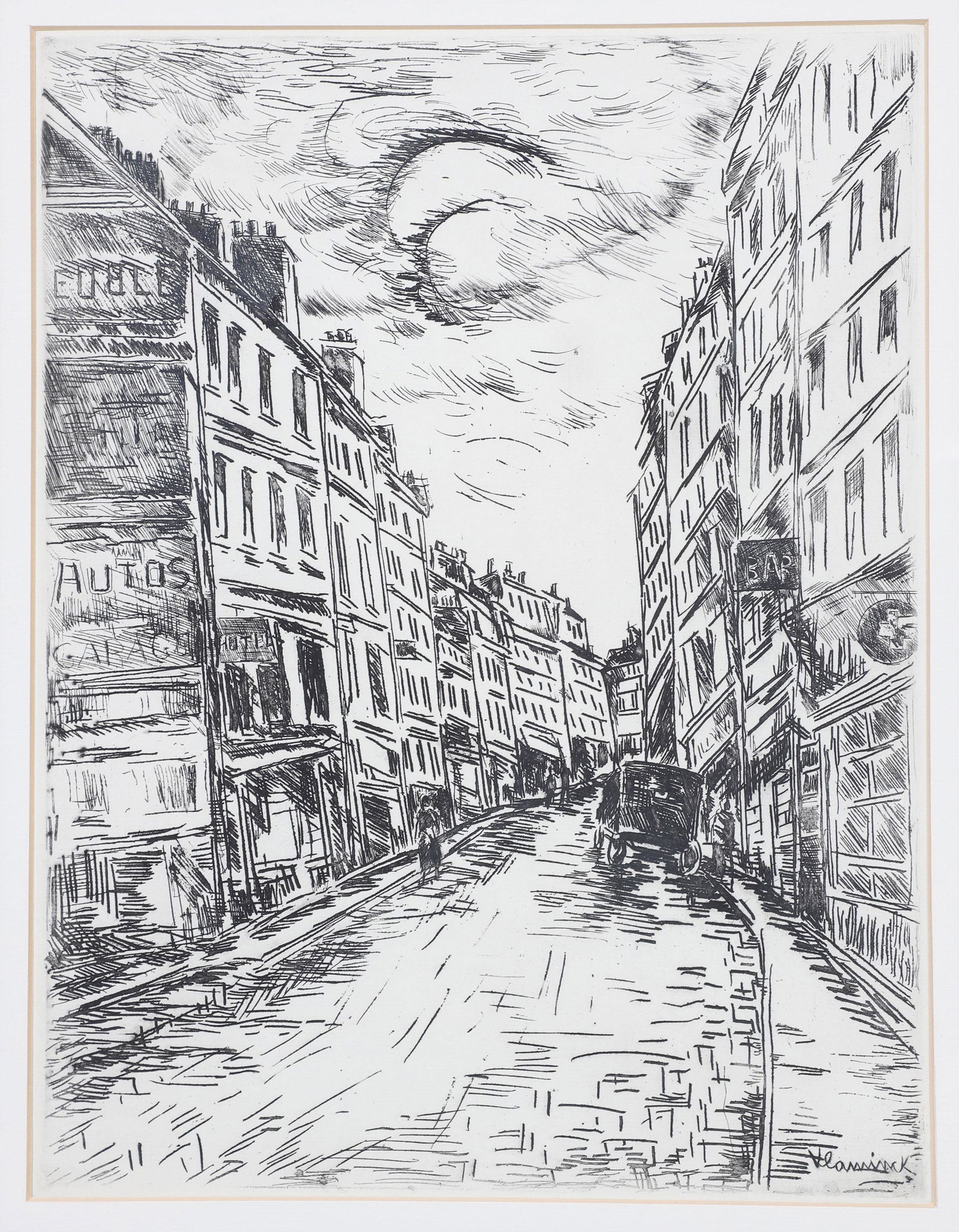 Maurice de Vlaminck "Rue de la Glaciere" (1 of 4)