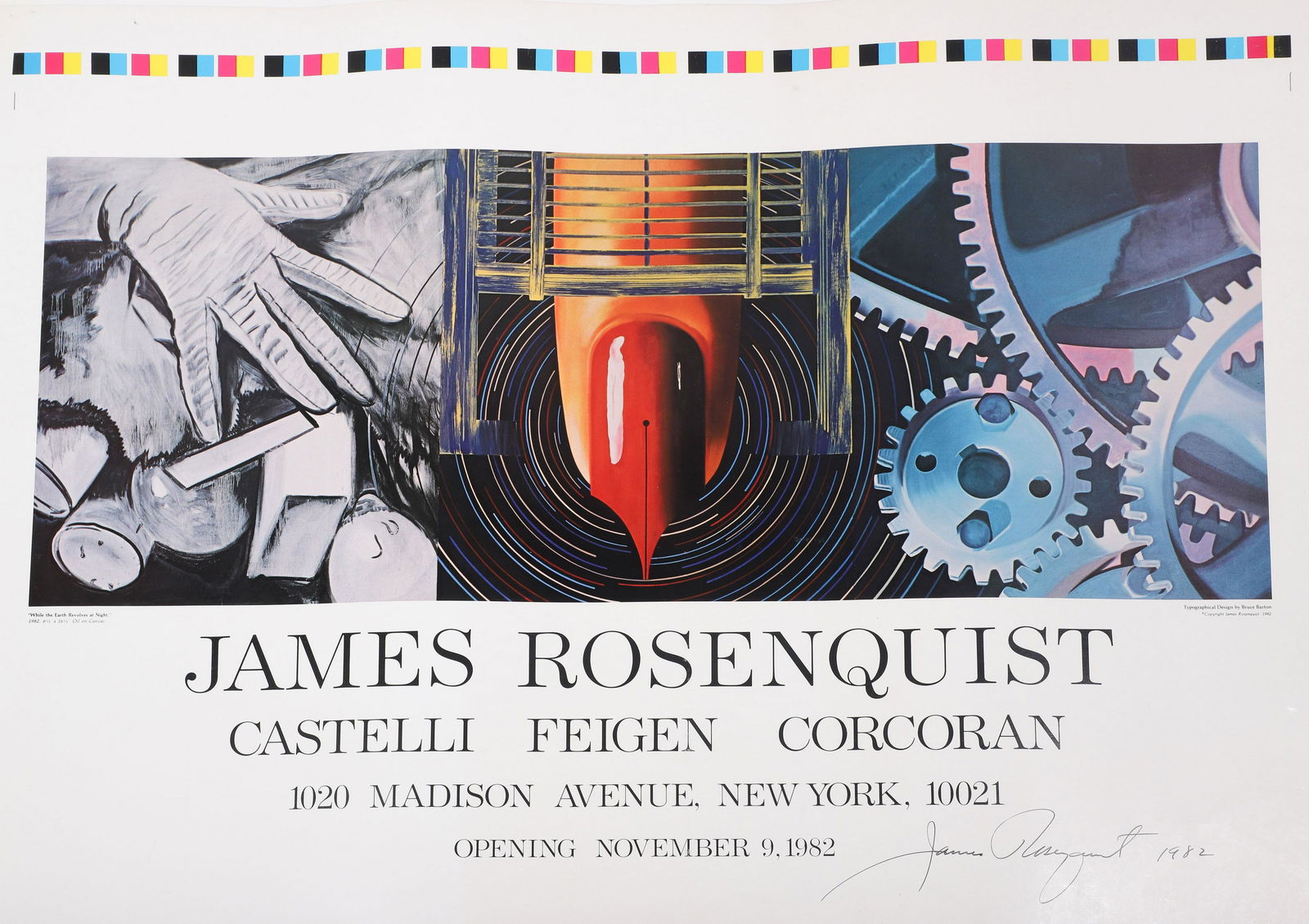 (5) James Rosenquist Signed Posters (1 of 8)