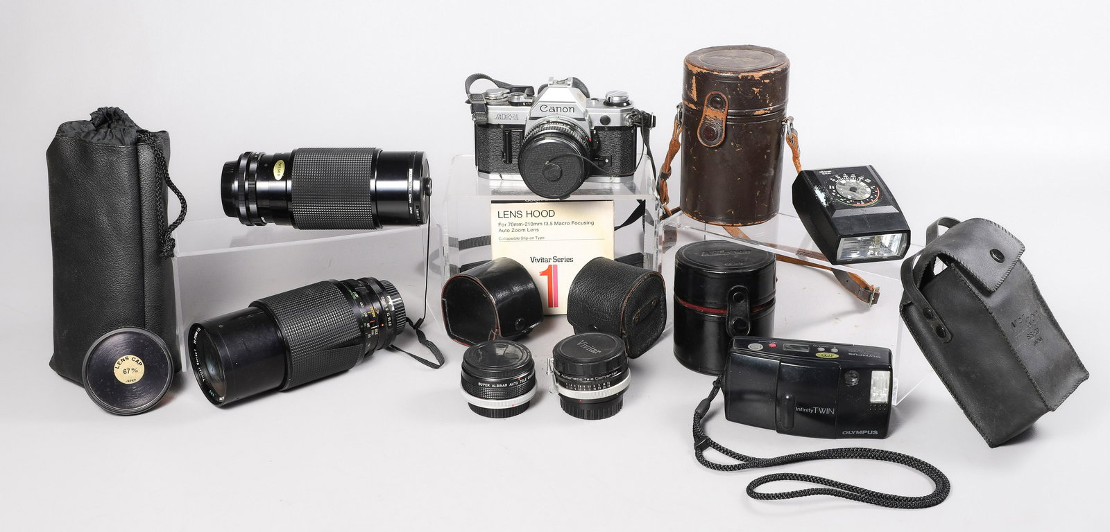 Canon Camera and Assorted Lenses Etc. (1 of 5)
