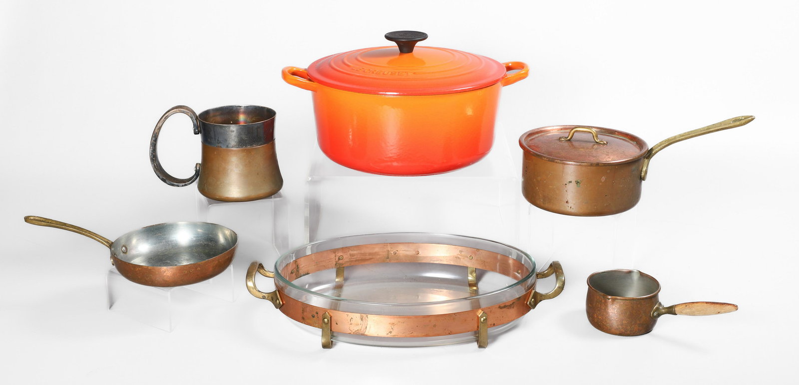 Le Creuset Dutch Oven, Copper Pots, Jensen Mug (1 of 6)