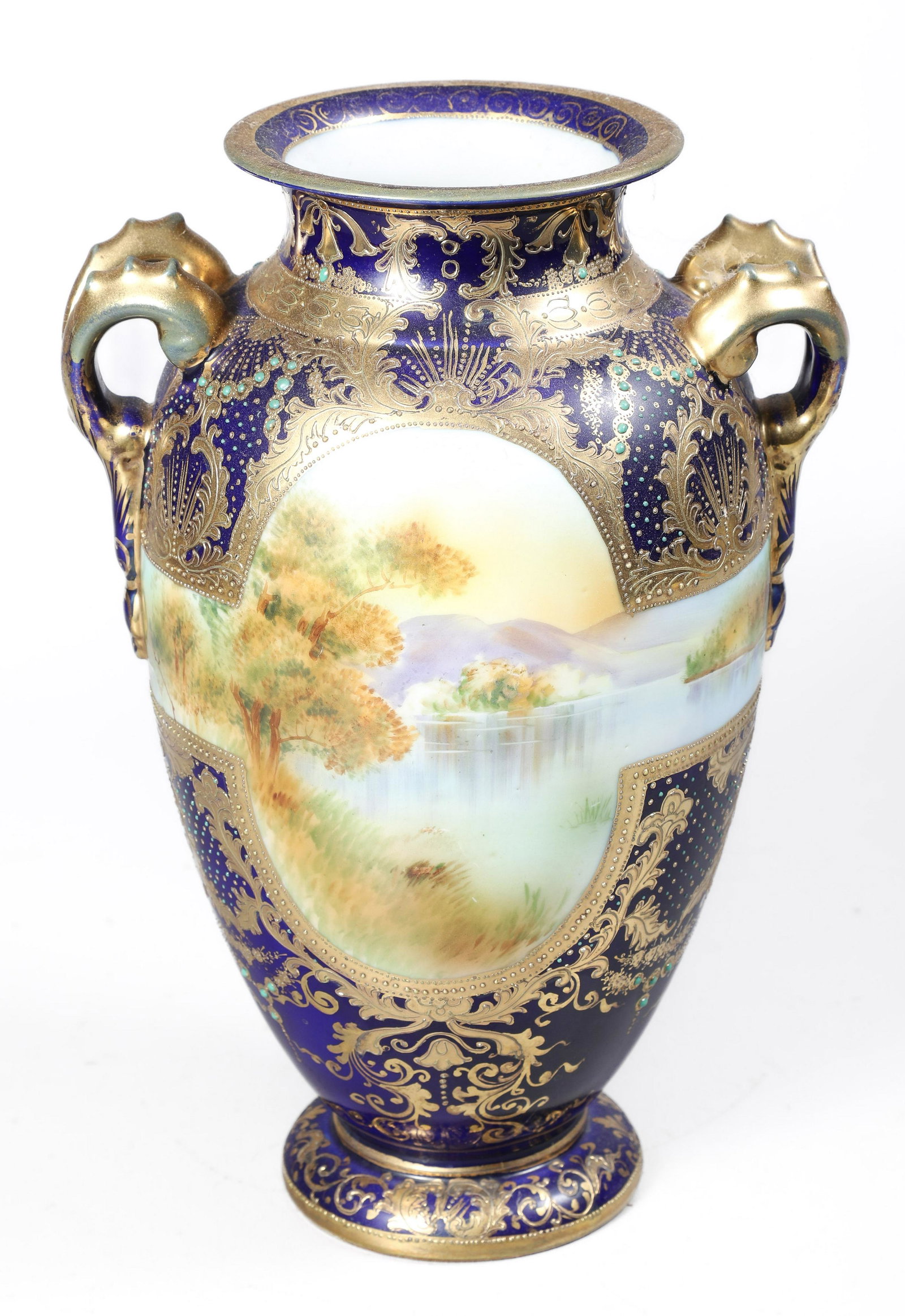 Large Nippon Porcelain Vase (1 of 8)