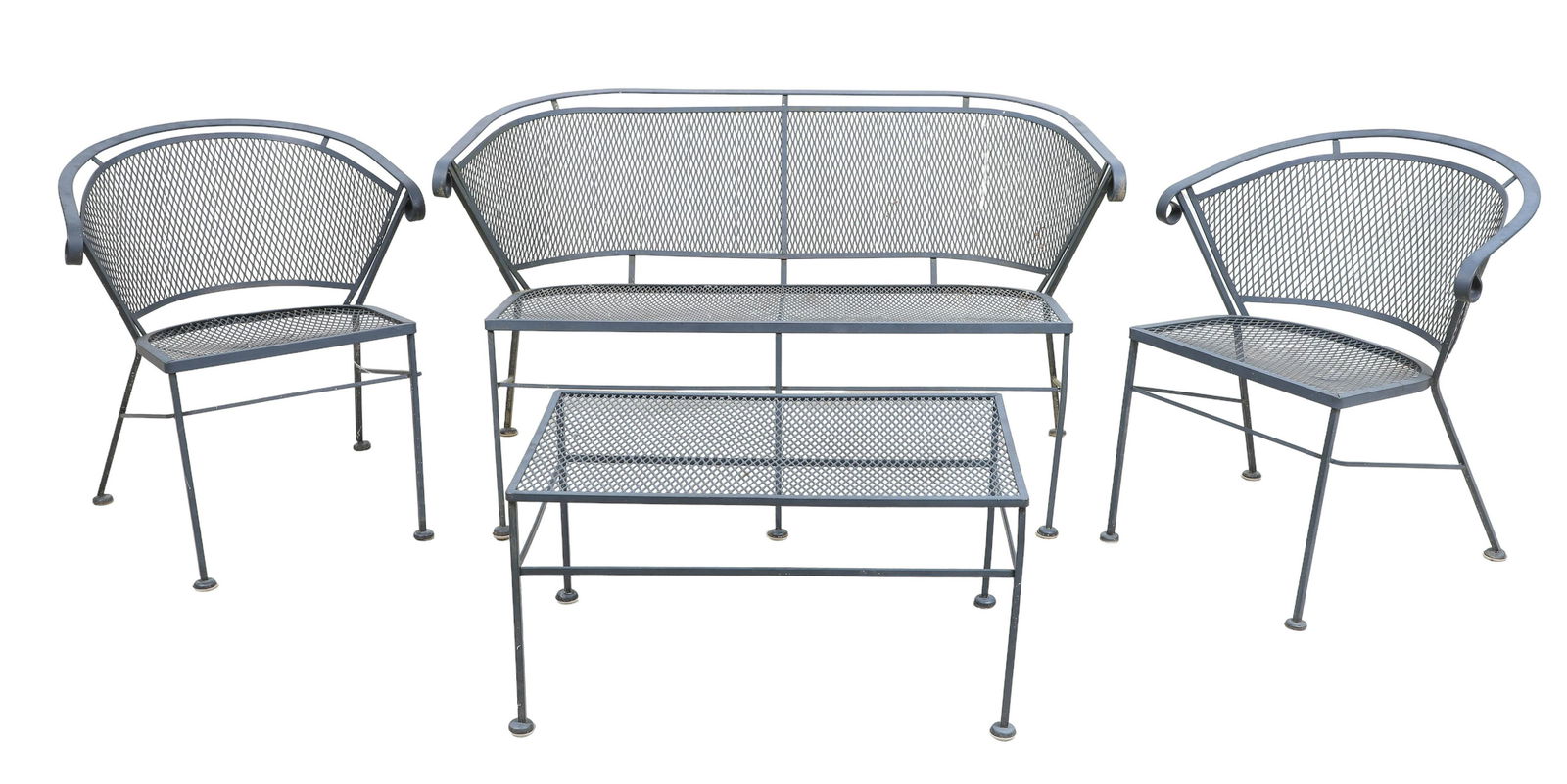 (4) pc Woodard patio seating set (1 of 4)