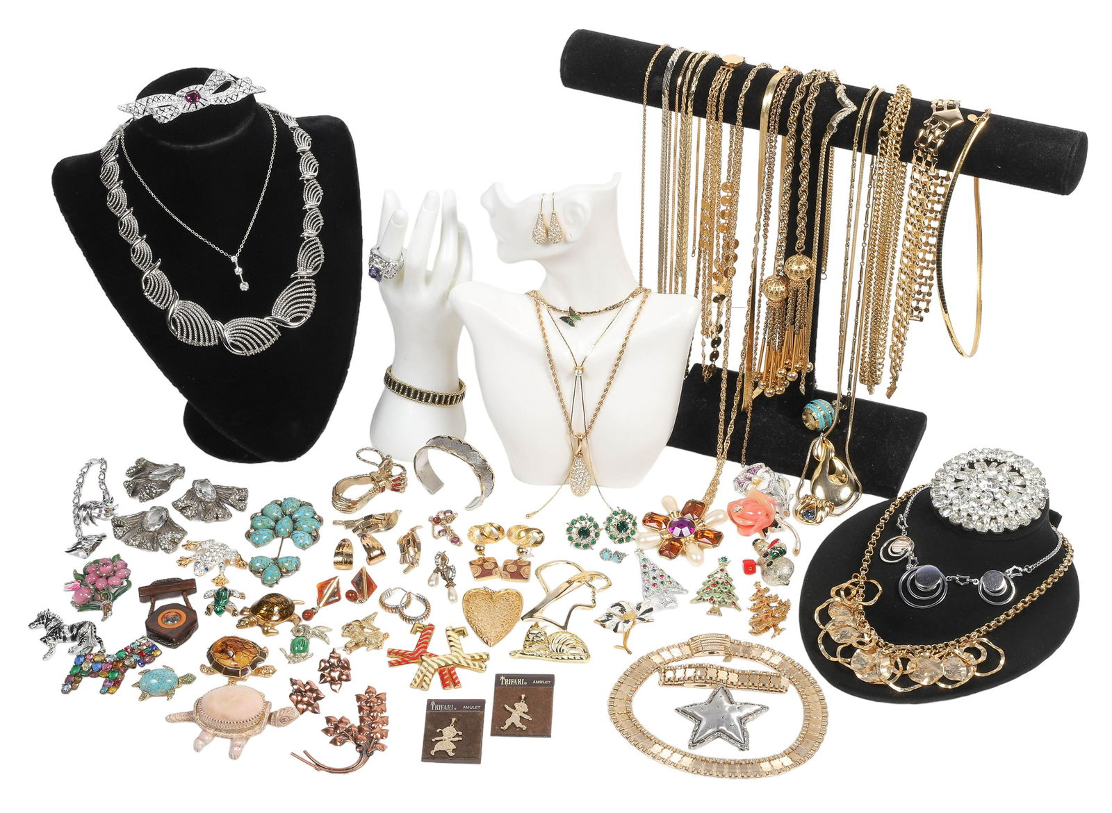 Large Group of Vintage Costume Jewelry (1 of 11)