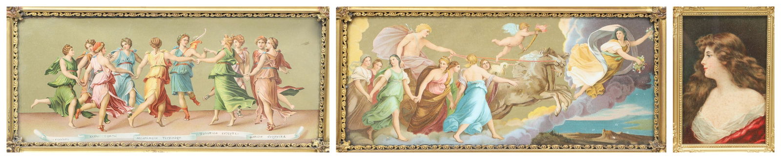 (3) Framed Antique Prints (1 of 5)