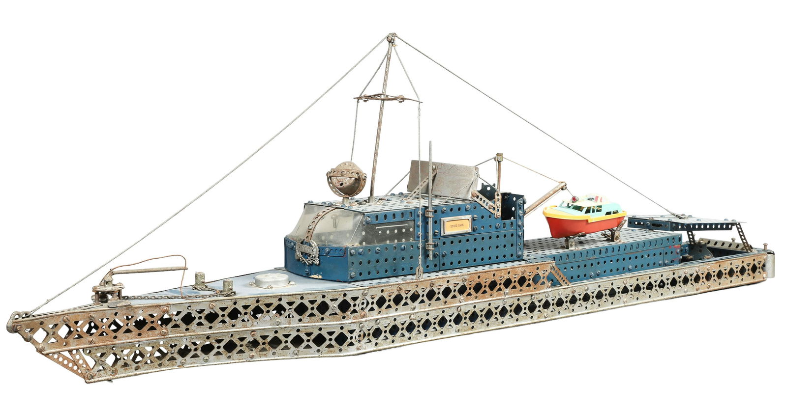 Vintage Erector Set Ship Model (1 of 4)