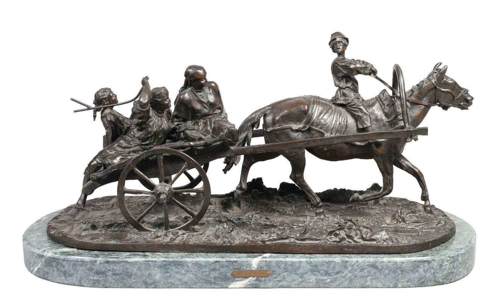 Russian Bronze After Eugeny Lanceray (1 of 6)