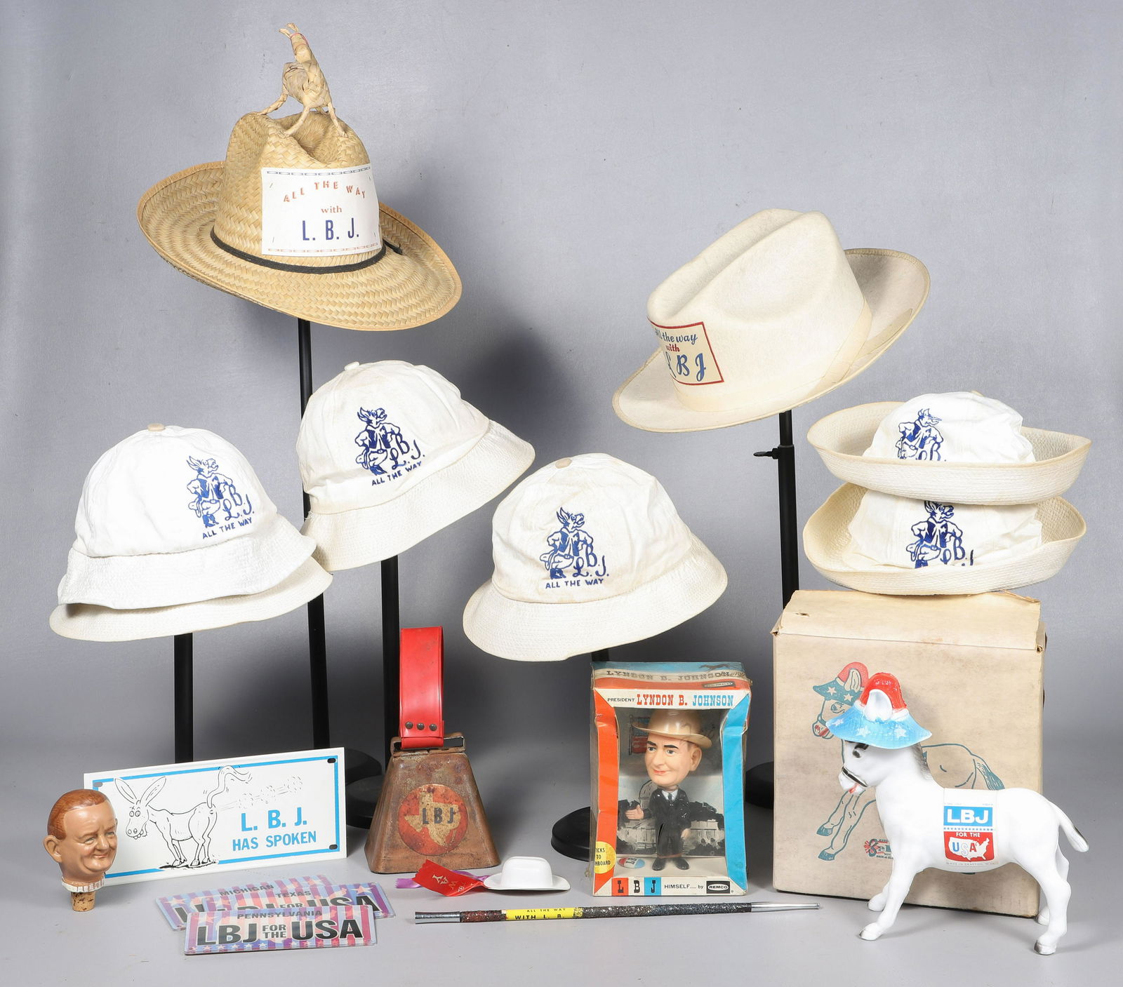 Lot of LBJ Political Memorabilia (1 of 7)