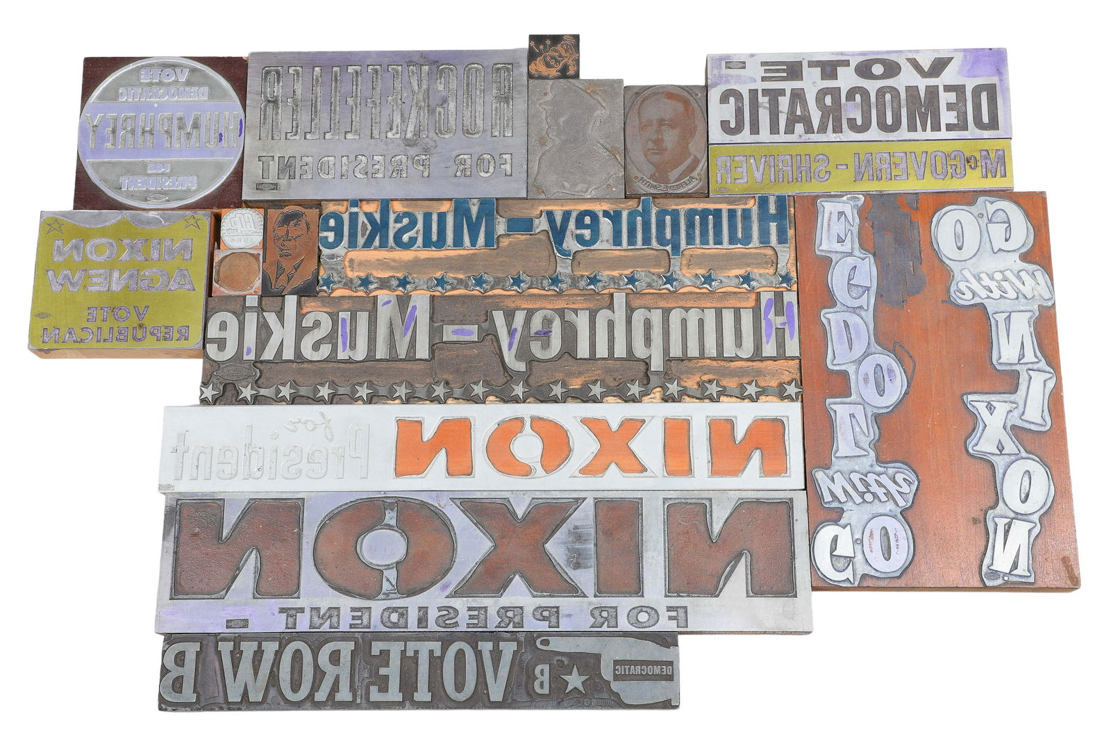 (17) Political Printing Plates (1 of 7)