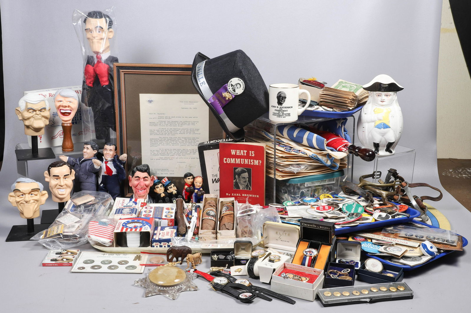 A Large Collection of Assorted Political Items (1 of 17)