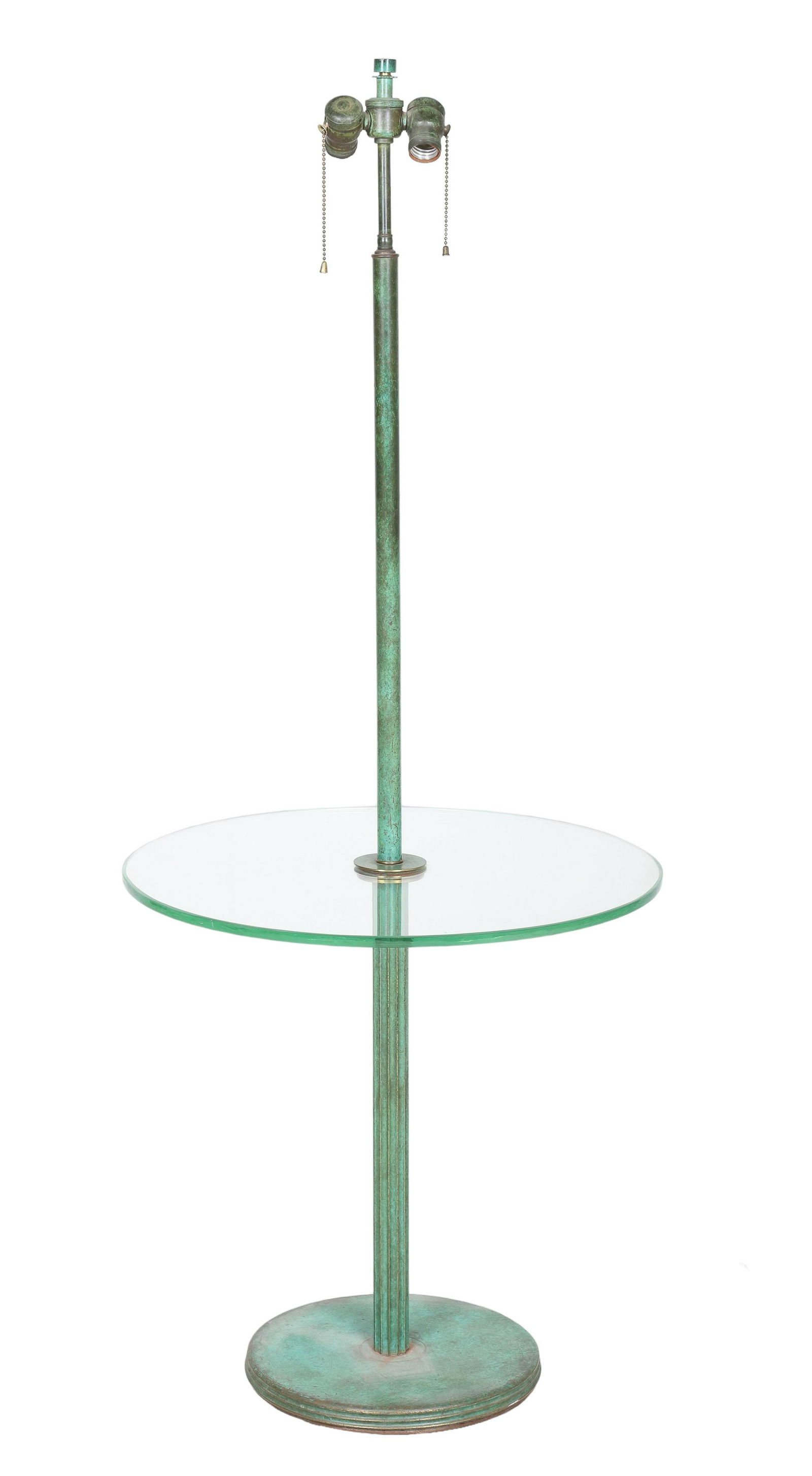 Joseph Aronson bronze table floor lamp (1 of 5)